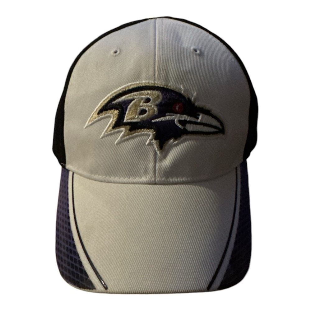Baltimore Ravens Youth Hat Cap 47 Brand Adjustable Black Purple White Logo Nfl